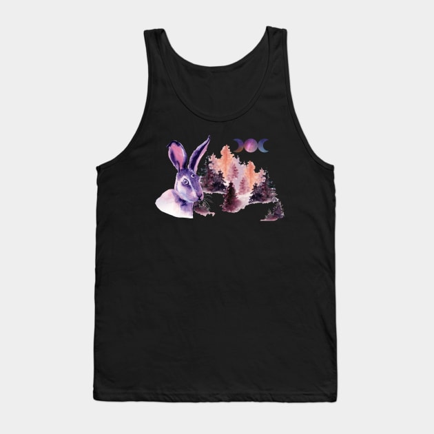 Triple moon goddess Tank Top by sharanarnoldart